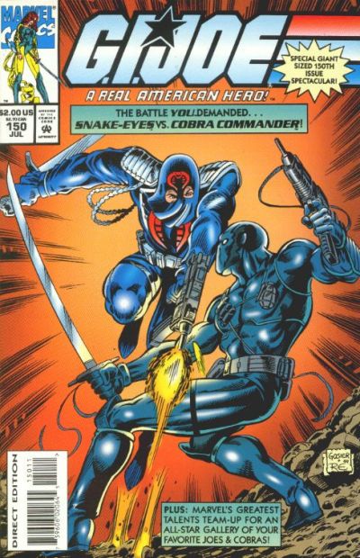 Cover for G.I. Joe, A Real American Hero (Marvel, 1982 series) #150 [Direct Edition]