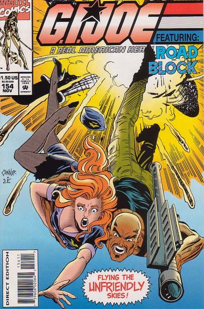 Cover for G.I. Joe, A Real American Hero (Marvel, 1982 series) #154 [Direct Edition]