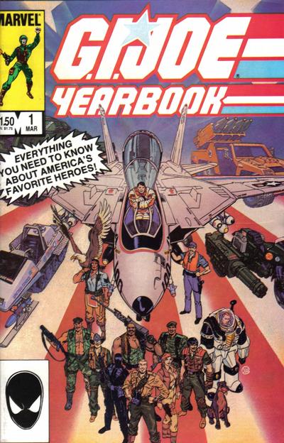 Cover for G.I. Joe Yearbook (Marvel, 1985 series) #1 [Direct]