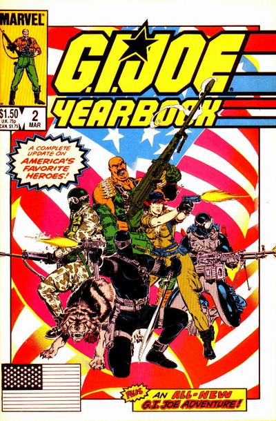 Cover for G.I. Joe Yearbook (Marvel, 1985 series) #2 [Direct]