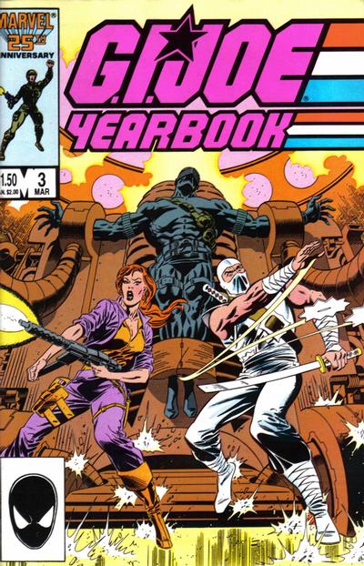Cover for G.I. Joe Yearbook (Marvel, 1985 series) #3 [Direct]