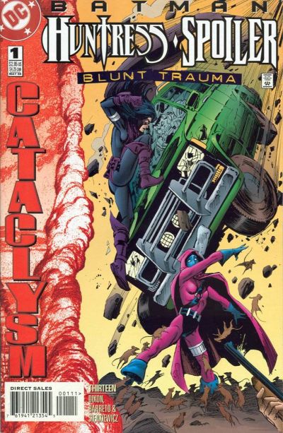 Cover for Batman: Spoiler / Huntress - Blunt Trauma (DC, 1998 series) #1 [Direct Sales]