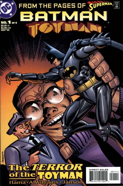 Cover for Batman: Toyman (DC, 1998 series) #1