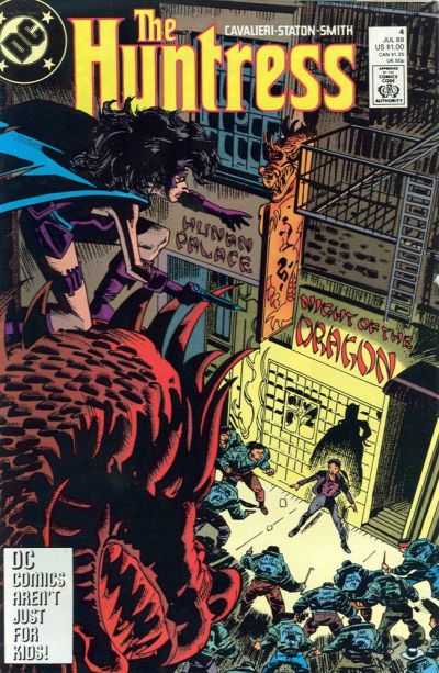 Cover for The Huntress (DC, 1989 series) #4 [Direct]