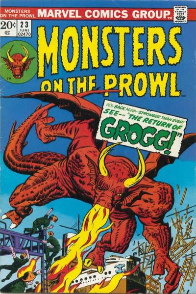 Cover for Monsters on the Prowl (Marvel, 1971 series) #23