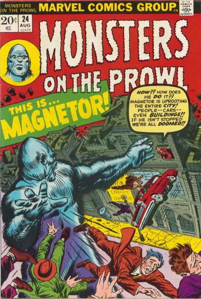 Cover for Monsters on the Prowl (Marvel, 1971 series) #24