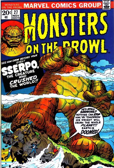 Cover for Monsters on the Prowl (Marvel, 1971 series) #27