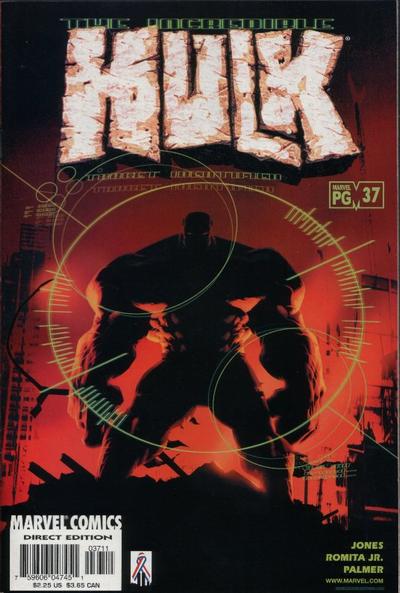 Cover for Incredible Hulk (Marvel, 2000 series) #37 [Direct Edition]