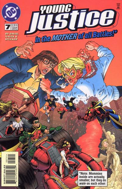 Cover for Young Justice (DC, 1998 series) #7 [Direct Sales]