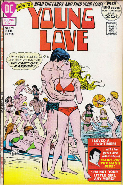 Cover for Young Love (DC, 1963 series) #92