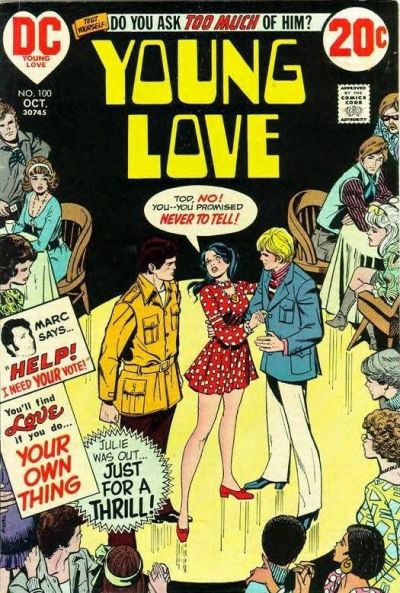 Cover for Young Love (DC, 1963 series) #100
