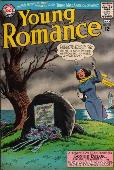 Cover for Young Romance (DC, 1963 series) #135