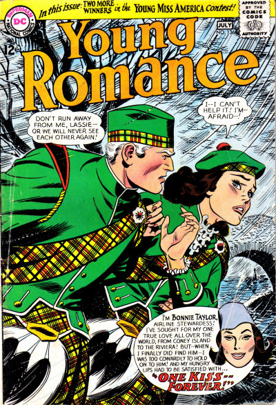 Cover for Young Romance (DC, 1963 series) #136