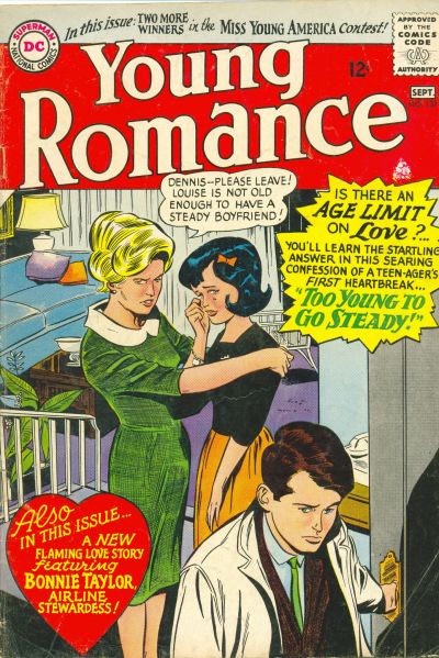 Cover for Young Romance (DC, 1963 series) #137