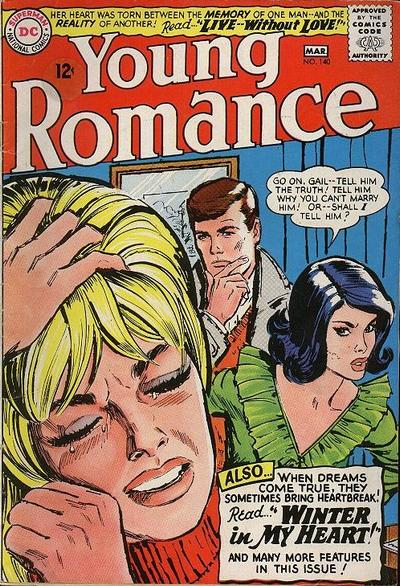 Cover for Young Romance (DC, 1963 series) #140