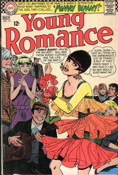 Cover for Young Romance (DC, 1963 series) #141