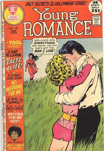 Cover for Young Romance (DC, 1963 series) #178