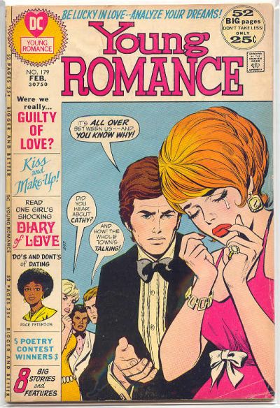 Cover for Young Romance (DC, 1963 series) #179