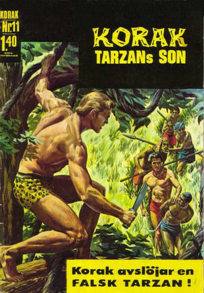 Cover for Korak (Williams Förlags AB, 1966 series) #11