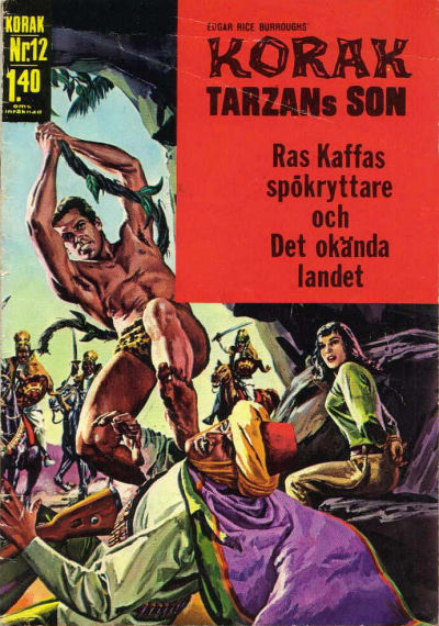 Cover for Korak (Williams Förlags AB, 1966 series) #12