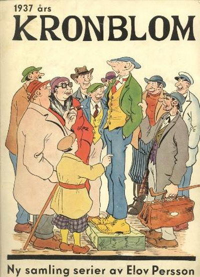 Cover for Kronblom [julalbum] (Åhlén & Åkerlunds, 1930 series) #1937