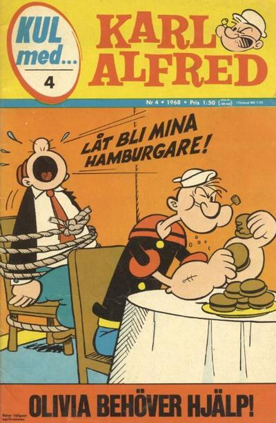 Cover for Kul med Åsa-Nisse (Semic, 1967 series) #4/1968