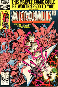 Cover Thumbnail for Micronauts (Marvel, 1979 series) #21 [Direct]