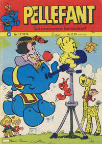 Cover Thumbnail for Pellefant (Illustrerte Klassikere / Williams Forlag, 1970 series) #11/1974