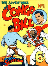 Cover Thumbnail for The Adventures of Congo Bill (K. G. Murray, 1954 series) #1