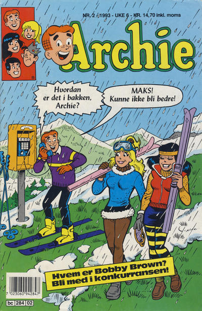 Cover for Archie (Semic, 1982 series) #2/1993
