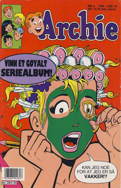 Cover for Archie (Semic, 1982 series) #5/1993