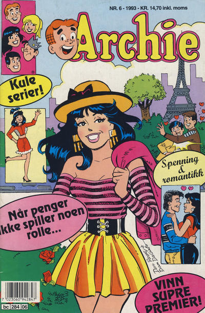 Cover for Archie (Semic, 1982 series) #6/1993