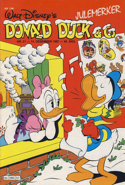 Cover for Donald Duck & Co (Hjemmet / Egmont, 1948 series) #51/1987