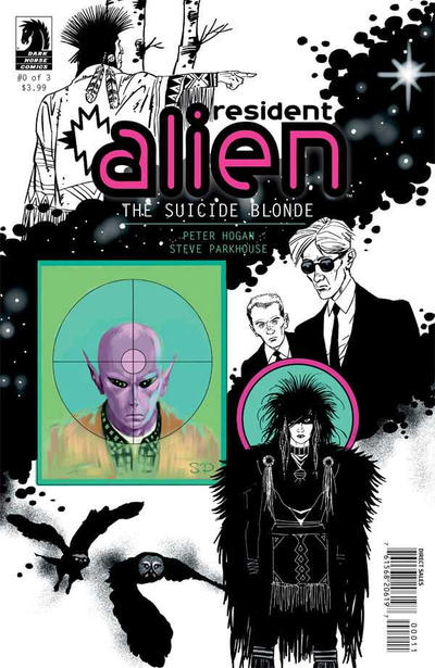 Cover for Resident Alien: The Suicide Blonde (Dark Horse, 2013 series) #0