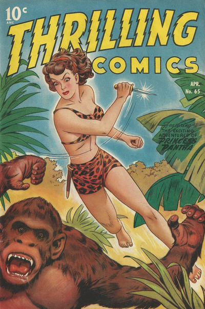 Cover for Thrilling Comics (Better Publications of Canada, 1948 series) #65