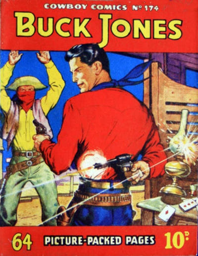 Cover for Cowboy Comics (Amalgamated Press, 1950 series) #174