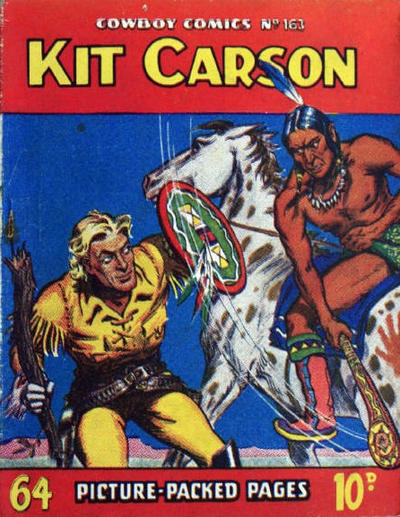 Cover for Cowboy Comics (Amalgamated Press, 1950 series) #163