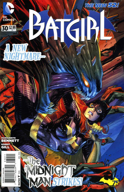 Cover for Batgirl (DC, 2011 series) #30 [Direct Sales]