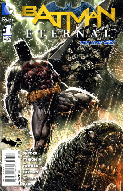 Cover for Batman Eternal (DC, 2014 series) #1