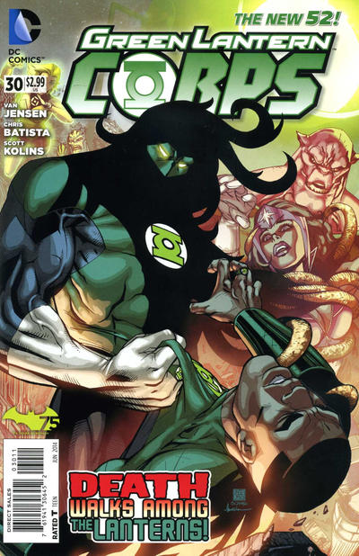 Cover for Green Lantern Corps (DC, 2011 series) #30 [Direct Sales]