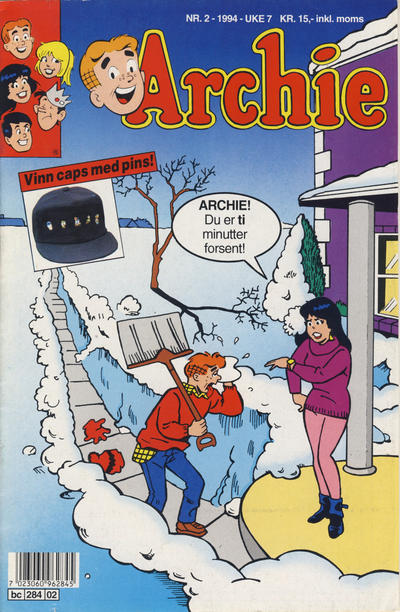 Cover for Archie (Semic, 1982 series) #2/1994