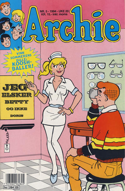 Cover for Archie (Semic, 1982 series) #5/1994