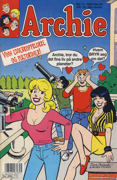 Cover for Archie (Semic, 1982 series) #11/1994