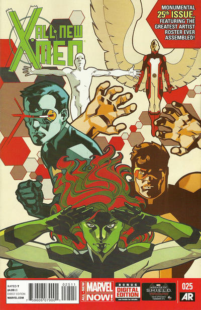 Cover for All-New X-Men (Marvel, 2013 series) #25