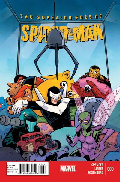 Cover for The Superior Foes of Spider-Man (Marvel, 2013 series) #9