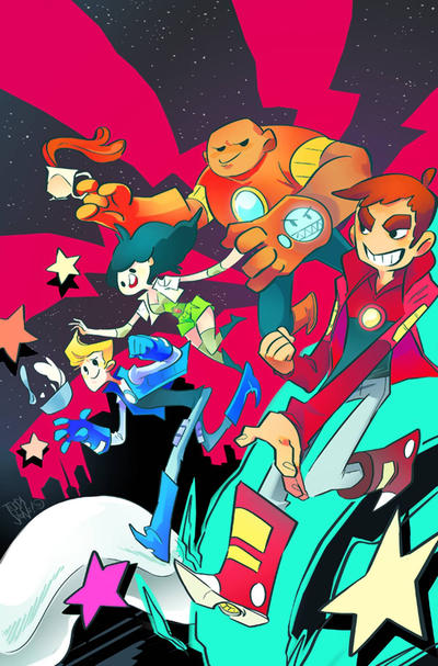 Cover for Bravest Warriors (Boom! Studios, 2012 series) #7 [C2E2 Exclusive Variant by Tessa Stone]