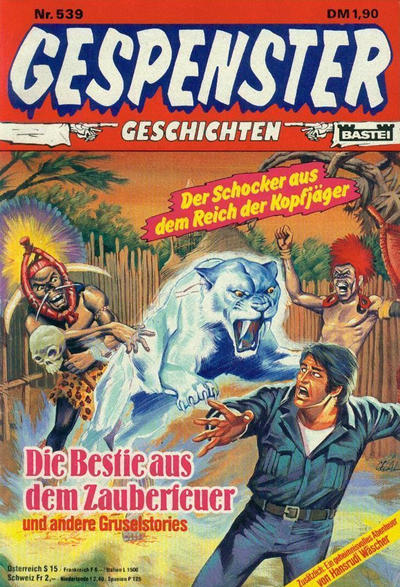 Cover for Gespenster Geschichten (Bastei Verlag, 1974 series) #539