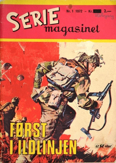 Cover for Seriemagasinet (Serieforlaget / Se-Bladene / Stabenfeldt, 1951 series) #1/1972