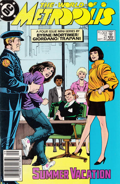 Cover for World of Metropolis (DC, 1988 series) #2 [Newsstand]