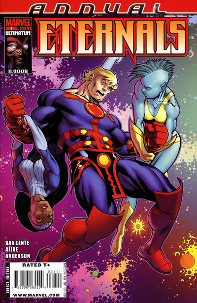 Cover for Eternals Annual (Marvel, 2009 series) #1